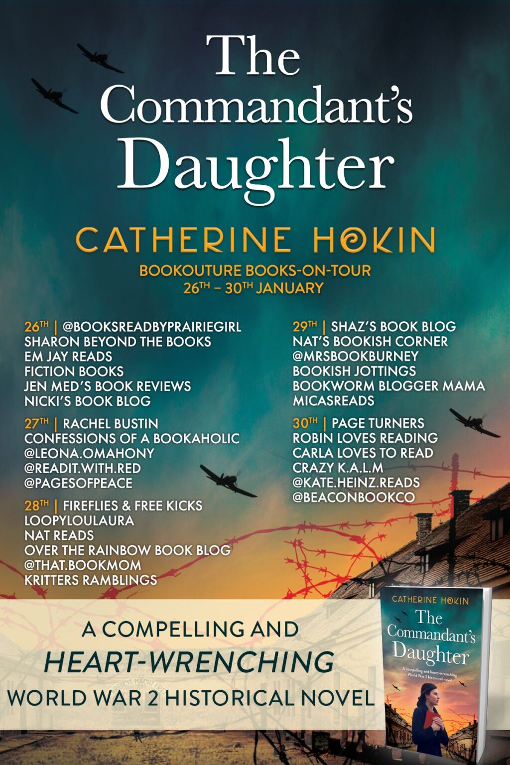 The Commandant's Daughter, by Catherine Hokin - loopyloulaura