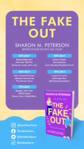 The Fake Out blog tour banner