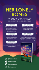 Her Lonely Bones blog tour banner