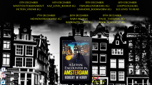 A Lethal Encounter in Amsterdam blog tour banner