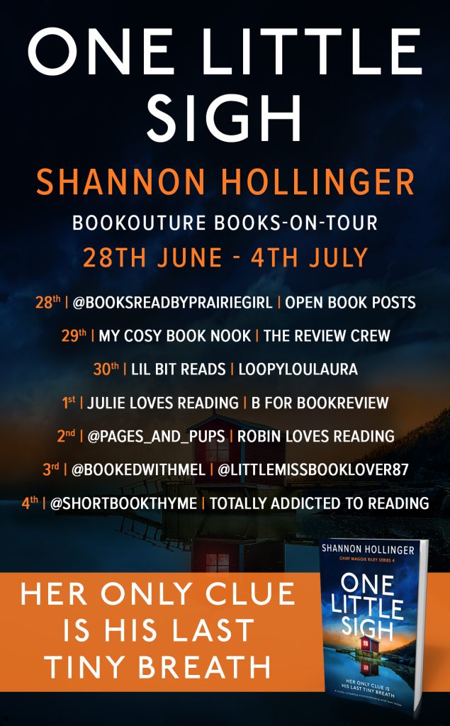 One Little Sigh blog tour banner