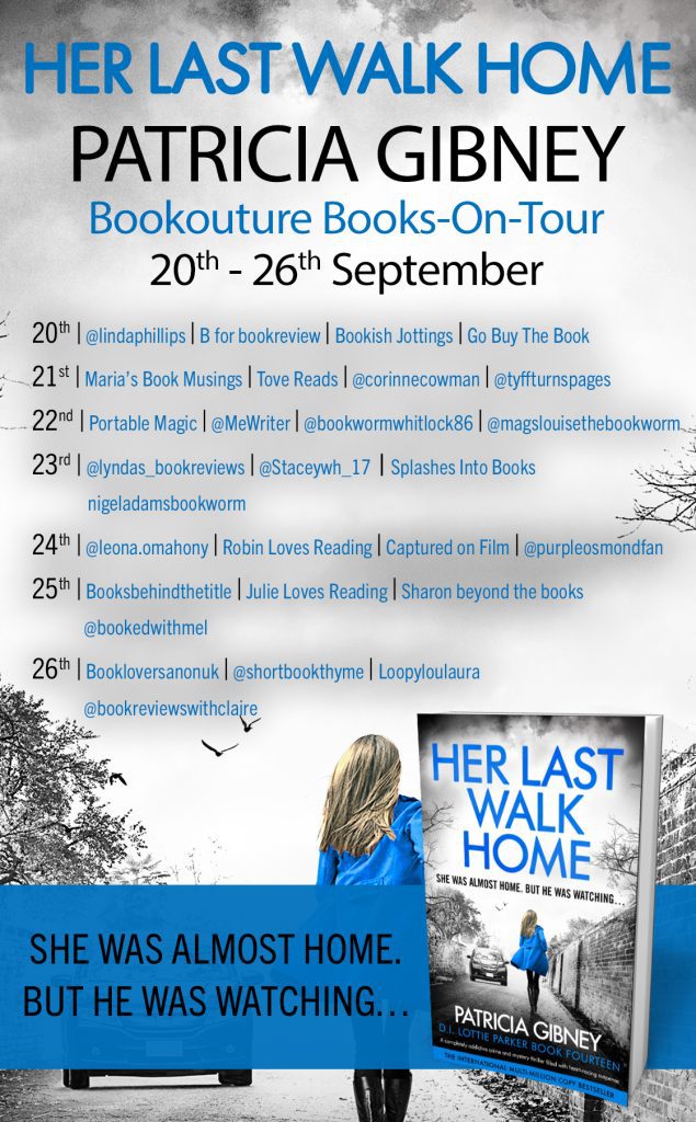 Her Last Walk Home blog tour banner