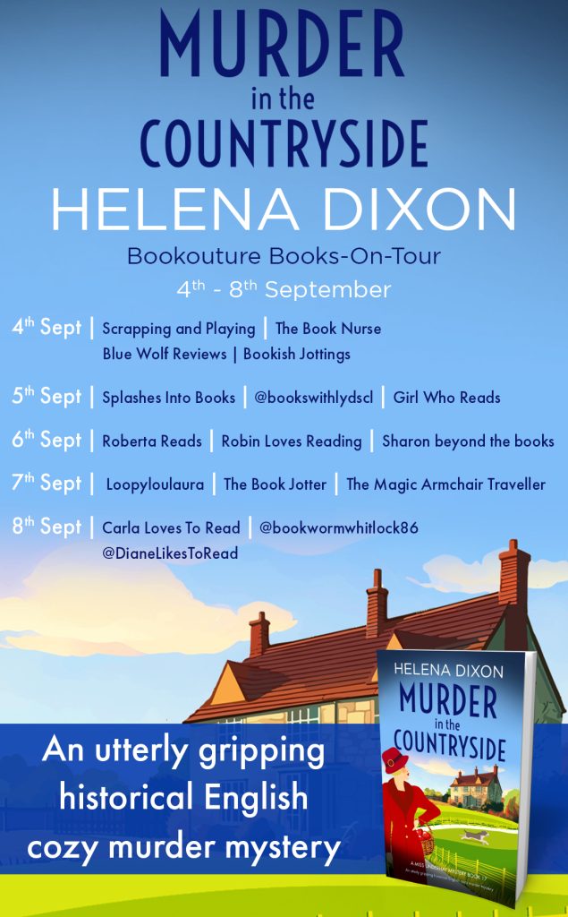 Murder in the Countryside blog tour banner