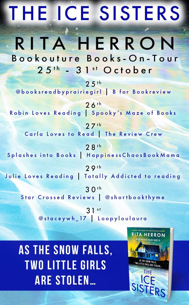 The Ice Sisters blog tour banner