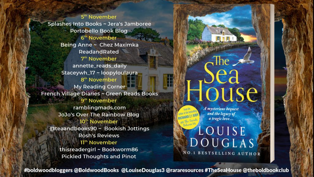 The Sea House blog tour banner