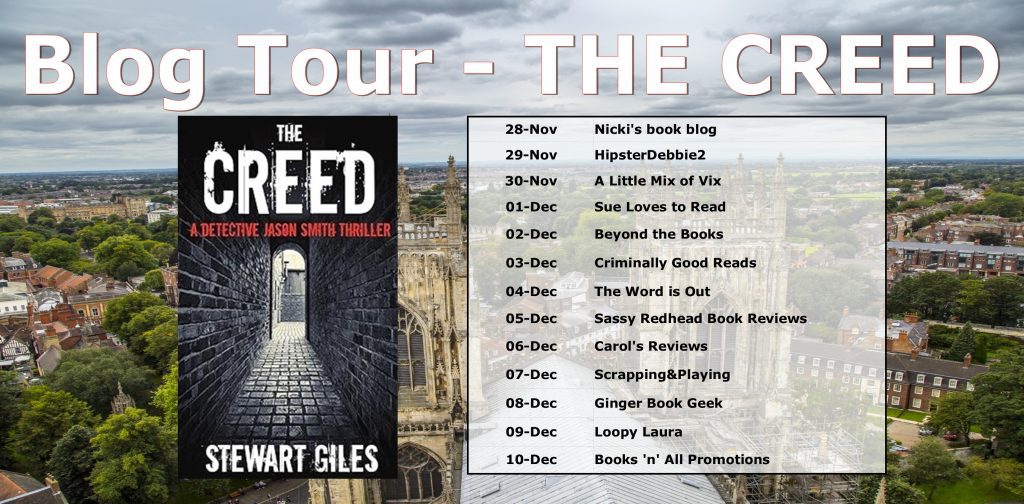 The Creed blog tour banner